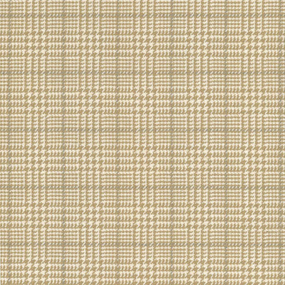 KASMIR FABRICS-DASHING PLAID - CREAM