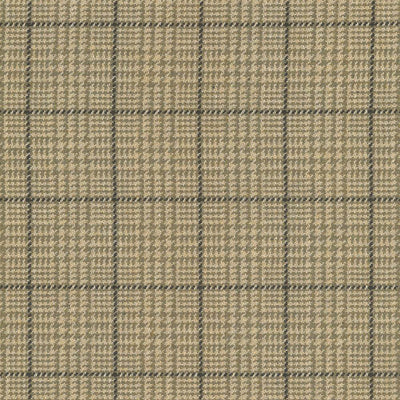 KASMIR FABRICS-DASHING PLAID - KHAKI