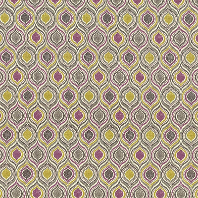KASMIR FABRICS-DELEECE - PURPLE HAZE