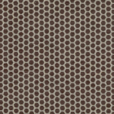 KASMIR FABRICS-DELIGHTFUL DOTS - COFFEE