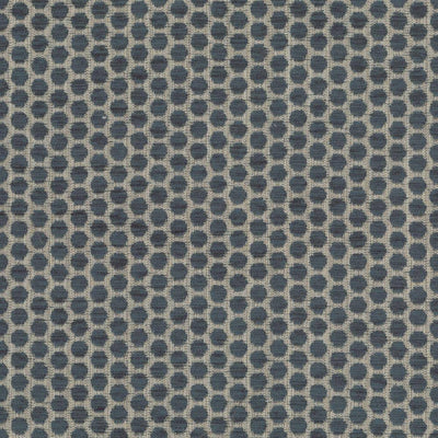 KASMIR FABRICS-DELIGHTFUL DOTS - PRUSSIAN