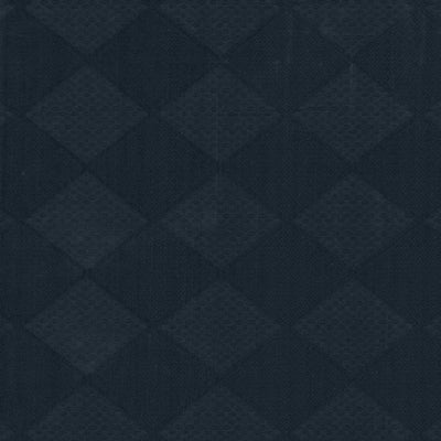 KASMIR FABRICS-DIAMOND MAZE - NAVY