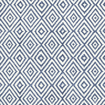 KASMIR FABRICS-DIAMOND STEPS - LAPIS