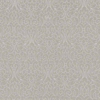 KASMIR FABRICS-DONATELLO DAMASK - LINEN