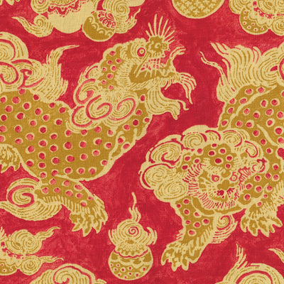 JF FABRICS-DRAGONS-46J6931