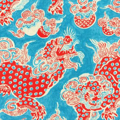 JF FABRICS-DRAGONS-64J6931