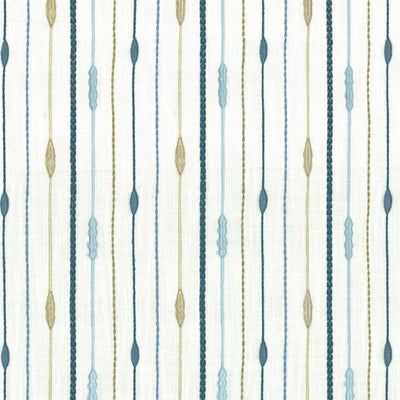 KASMIR FABRICS-EASY STREET - BLUE JAY