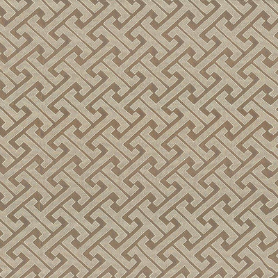 KASMIR FABRICS-EDO FRET - TAUPE