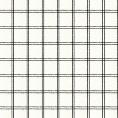 STOUT FABRICS-EMBASSY 1 BLACK/WHITE
