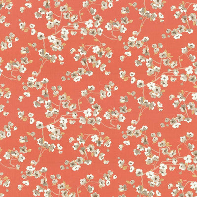 KASMIR FABRICS-EMPRESS GARDEN - KUMQUAT