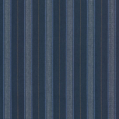 KASMIR FABRICS-ENDLESS RIBBON - COBALT