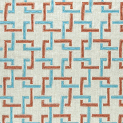 CLARKE & CLARKE - SEKAI - CINNABAR/AQUA