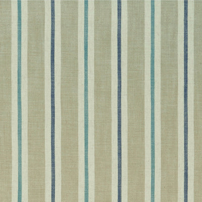 CLARKE & CLARKE - SACKVILLE STRIPE - EAU DE NIL/LINEN