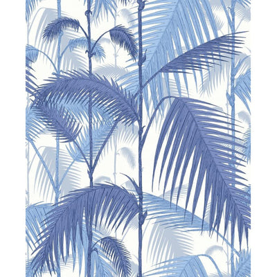 COLE & SON - PALM JUNGLE - HYACI ON WHT