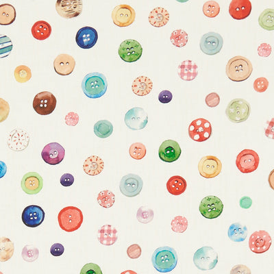 CLARKE & CLARKE - BUTTON BOX - CREAM