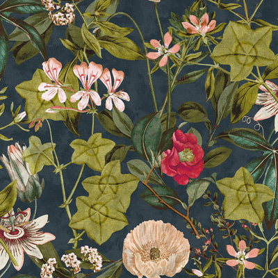 CLARKE & CLARKE - PASSIFLORA - MIDNIGHT/SPICE