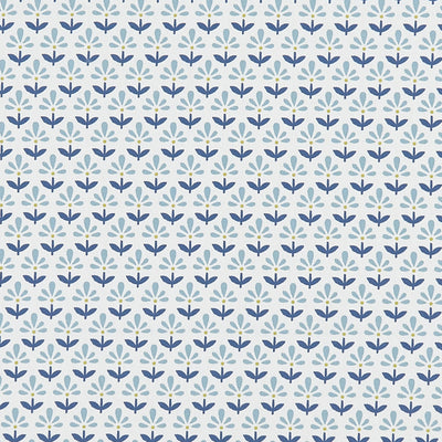 CLARKE & CLARKE - FLEUR - DENIM