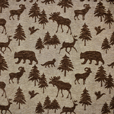GREENHOUSE FABRICS -F1650 CHOCOLATE