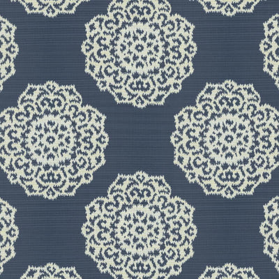 KASMIR FABRICS-FAIRCREST - COBALT