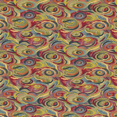 KASMIR FABRICS-FANTASIA FLORAL - FIESTA