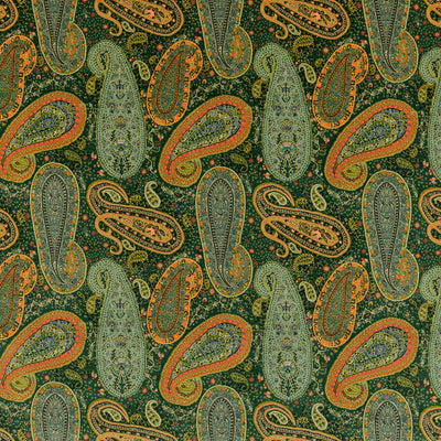 MULBERRY-PEREGRINE PAISLEY VELVET-S16