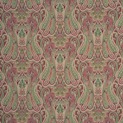 MULBERRY FABRICS - HEIRLOOM PAISLEY - DAMSON