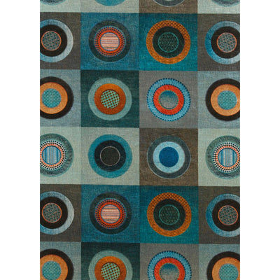 MULBERRY FABRICS - DRESS CIRCLE VELVET - TEAL