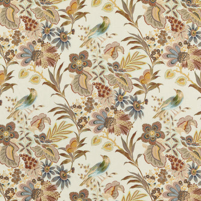 MULBERRY FABRICS - ARTIST GARDEN - SPICE