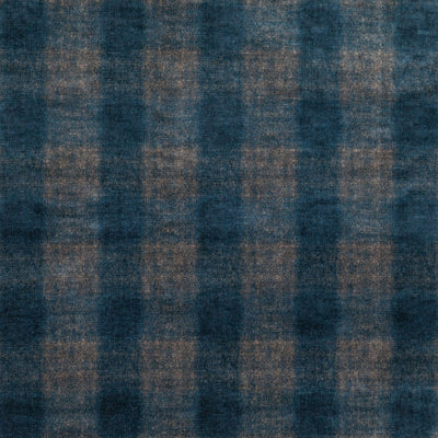 MULBERRY FABRICS - HIGHLAND CHECK - INDIGO
