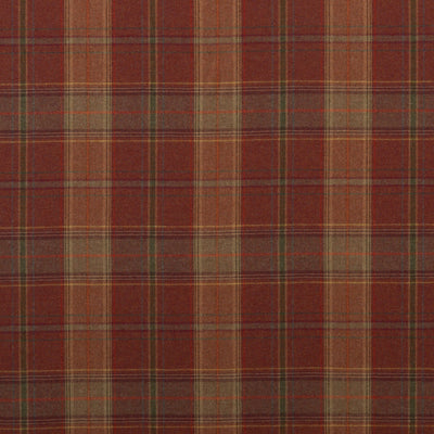 MULBERRY FABRICS - SHETLAND PLAID - RUSSET
