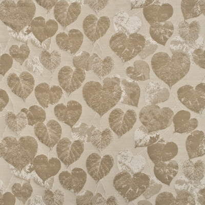 MULBERRY FABRICS - LIME LEAVES - ANTIQUE