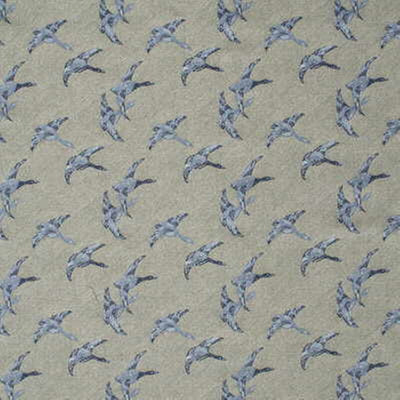 MULBERRY FABRICS - MALLARDS - BLUE