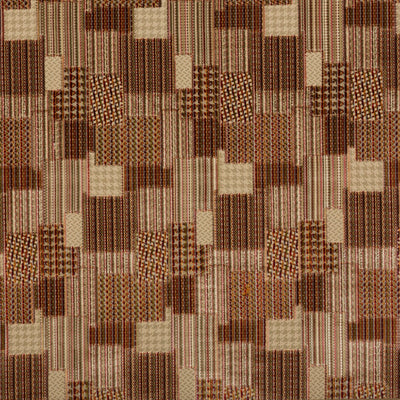 MULBERRY FABRICS - BOHEMIAN PATCHWORK - PLUM/SPICE