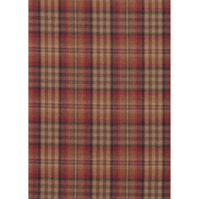 MULBERRY FABRICS - NEVIS - RUSSET/MAUVE
