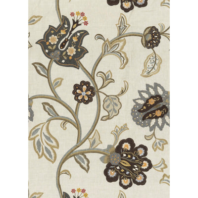 MULBERRY FABRICS - FLORAL FANTASY - WOODSMOKE