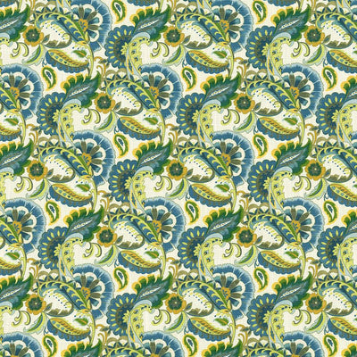 KASMIR FABRICS-FELIDIAS GARDEN - SEAWIND