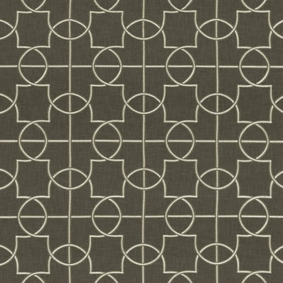 KASMIR FABRICS-FINNICK - GRAPHITE