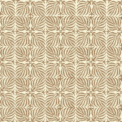 KASMIR FABRICS-FLORIATA BLOCKS - LINEN