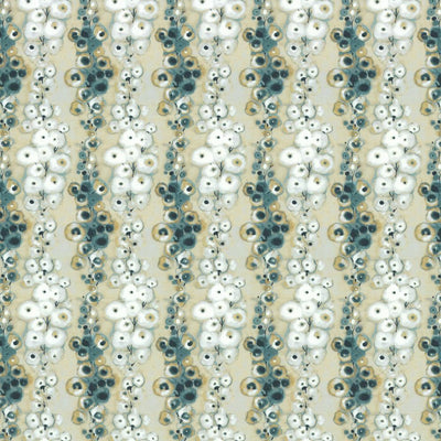 KASMIR FABRICS-FLOWERDALE - TEAL