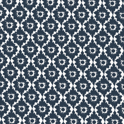STOUT FABRICS-FLURRY 3 NAVY