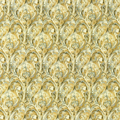 KASMIR FABRICS-GALAVANT - GOLDEN