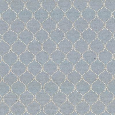 KASMIR FABRICS-GAZEBO TRELLIS - ICE BLUE