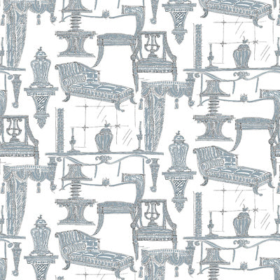 Gaston Y Daniela Fabrics, a selection of fabrics such as velvet, damask, cotton, silk, linen and sheers.