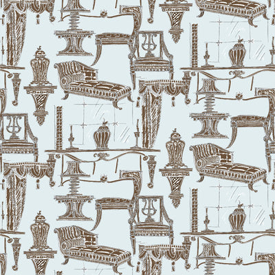 Gaston Y Daniela Fabrics, a selection of fabrics such as velvet, damask, cotton, silk, linen and sheers.