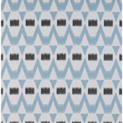 GASTON Y DANIELA FABRICS - MONTECRISTO - ONYX/AZUL CLARO