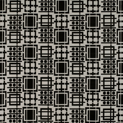 GASTON Y DANIELA FABRICS - PRATO - BLANCO/ONYX