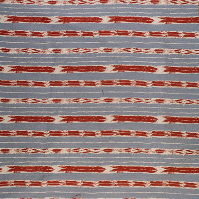 GASTON Y DANIELA FABRICS - BANDAS - AZUL CIELO/ROJO