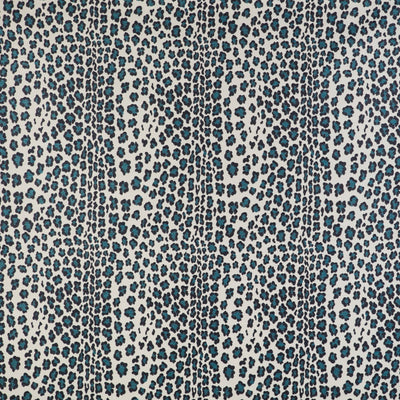 GASTON Y DANIELA FABRICS - LEOPARDO - AZUL