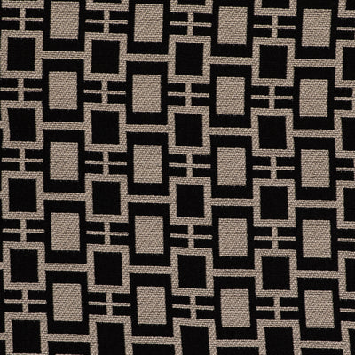 GASTON Y DANIELA FABRICS - SERIES - LINO/NEGRO