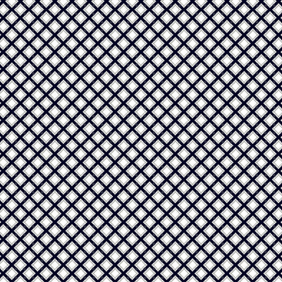GASTON Y DANIELA FABRICS - TRELLIS - NAVY/GRIS